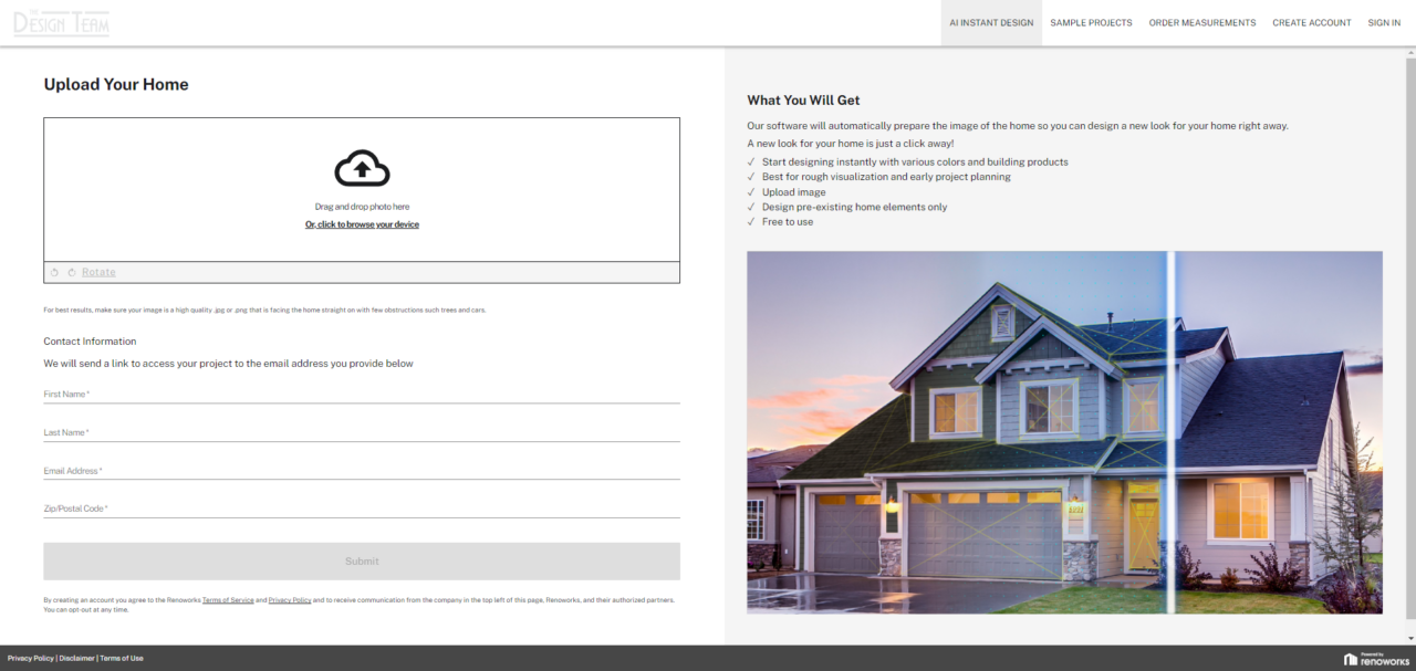 Home Visualizer - The Design Team